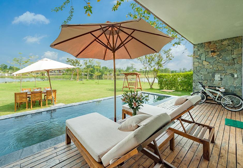 Flamingos Dai Lai Resort - Luxury Ngoc Quang エクステリア 写真